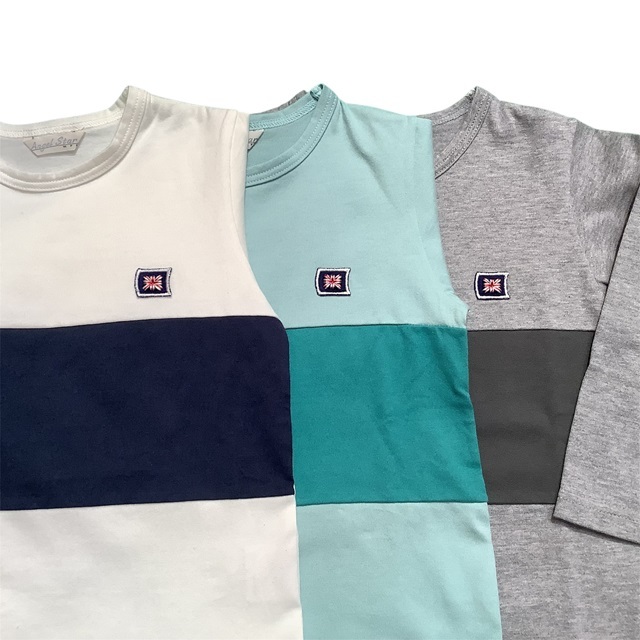 太ラインロングスリーブＴシャツ