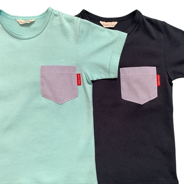 胸ポケット付きＴシャツ