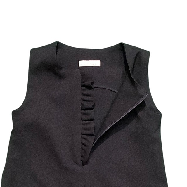 前フリルジャンパースカート