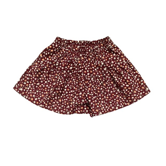 花柄キュロットパンツ