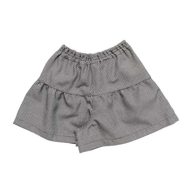 千鳥柄キュロットパンツ