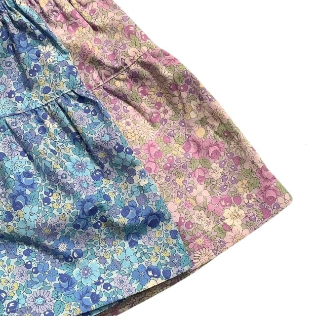 花柄キュロットパンツ