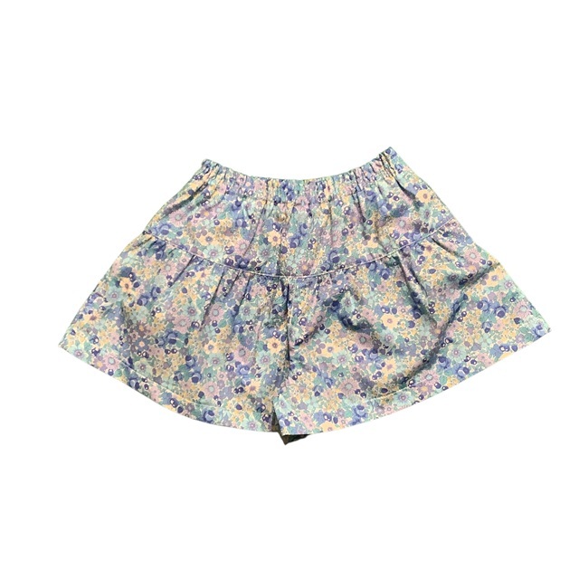 花柄キュロットパンツ