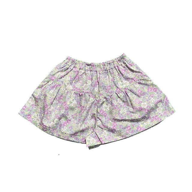 花柄キュロットパンツ