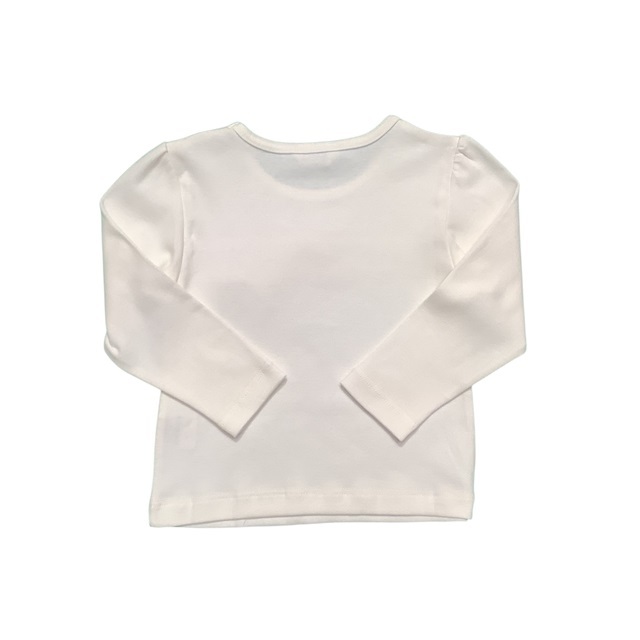 花柄リボンTシャツ