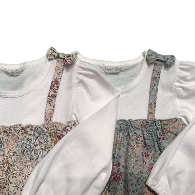 ボタニカル柄チュニック