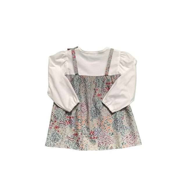 ボタニカル柄チュニック