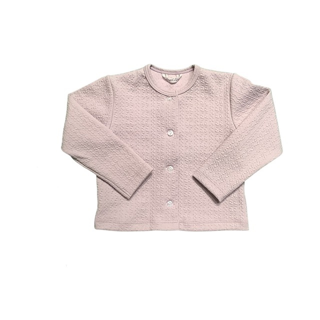 縄編み柄カーディガン