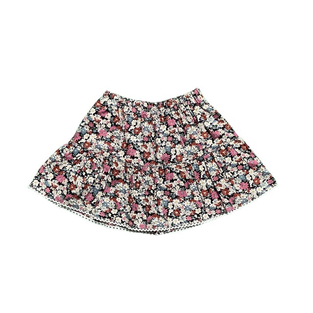 花柄キュロットパンツ