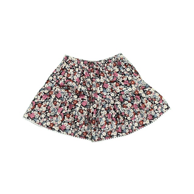 花柄キュロットパンツ