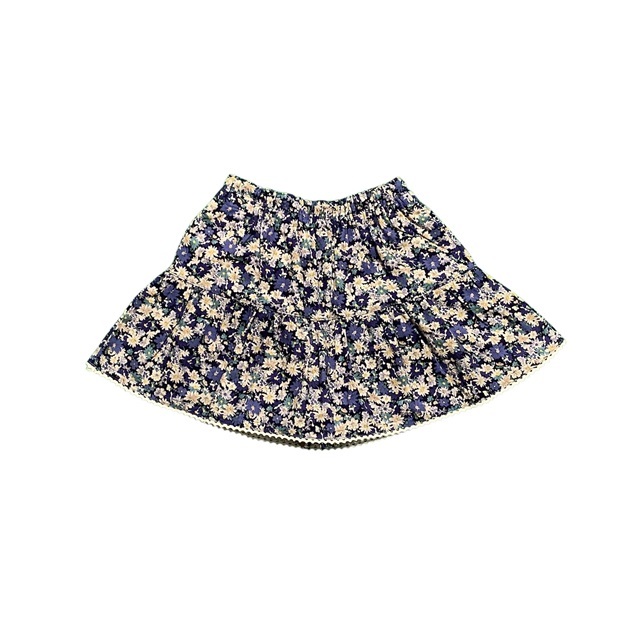 花柄キュロットパンツ