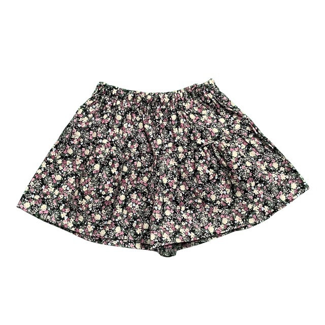 花柄コーデュロイキュロットパンツ