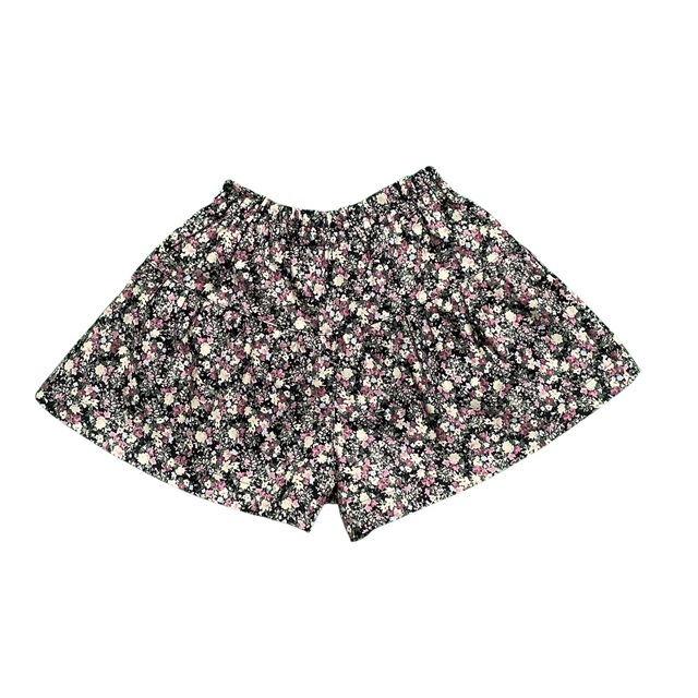 花柄コーデュロイキュロットパンツ