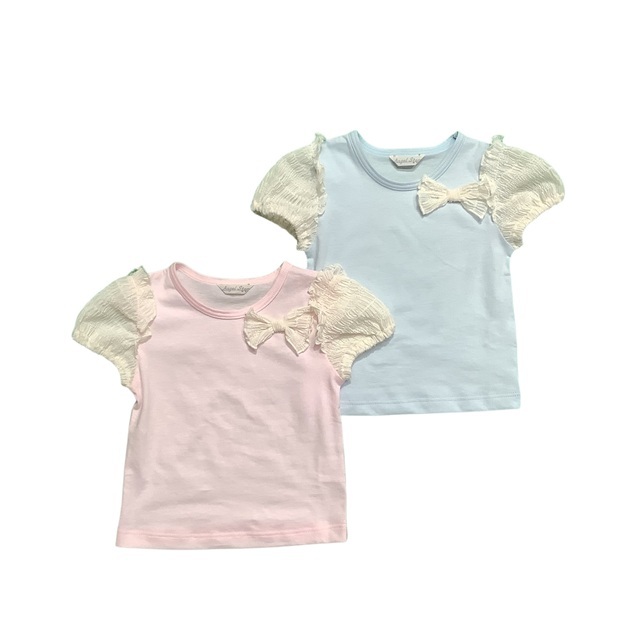 シャーリング袖Ｔシャツ