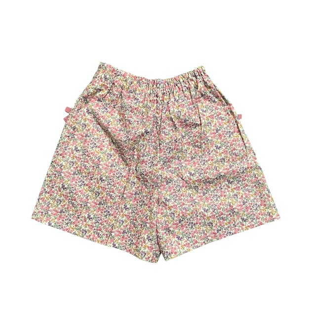 花柄キュロットパンツ