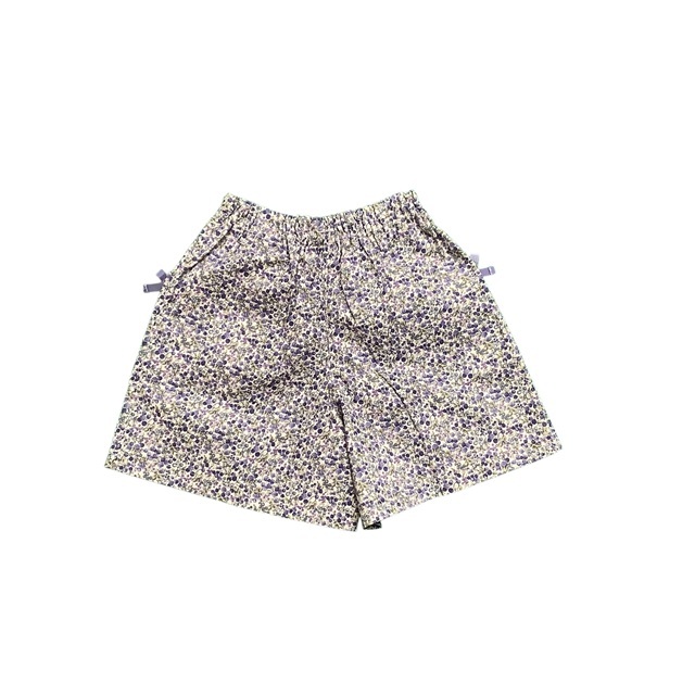花柄キュロットパンツ