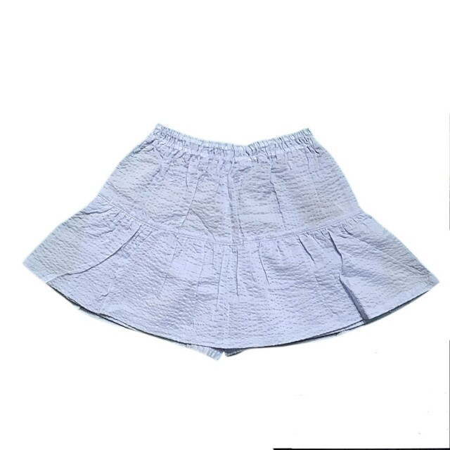 サッカー地キュロットパンツ
