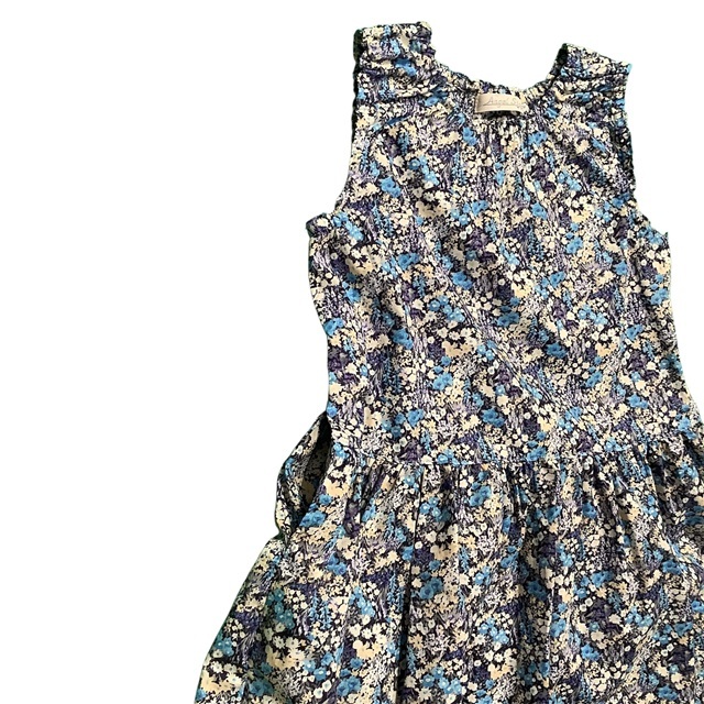 花柄ジャンパースカート