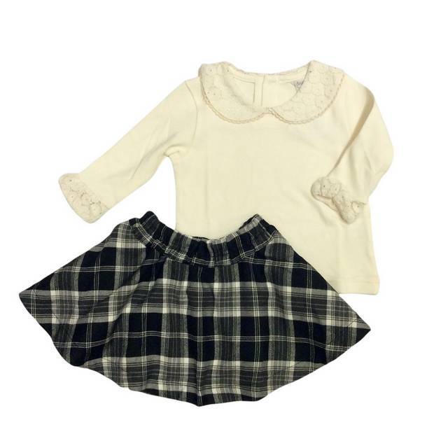 女児長袖Tシャツ