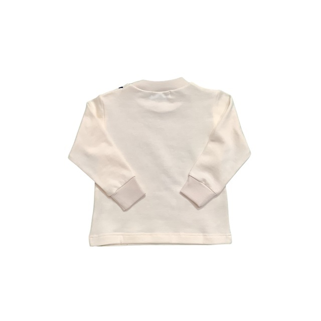 24m90cm４点 ベビー服セット スペシャル価格 日本製 ベビー服】くまワッペンボーダーショートオール 【60