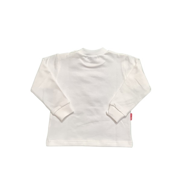 水玉ポーチ裏毛トレーナー