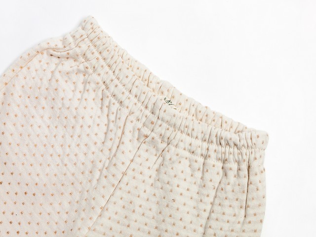 オーガニックコットン水玉パンツ