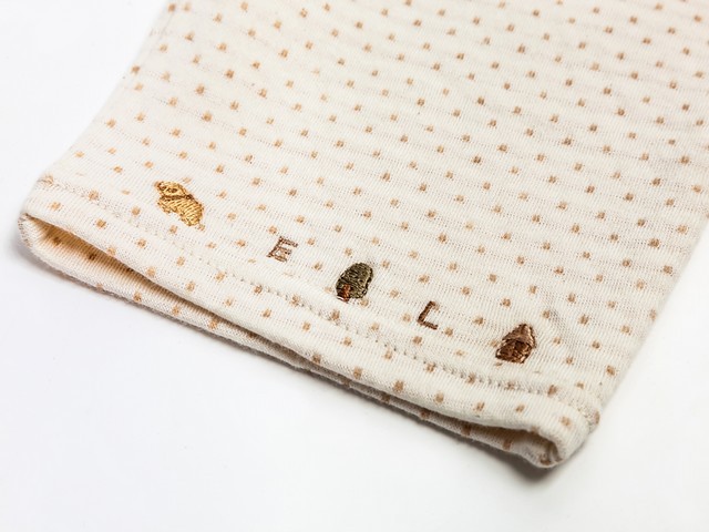 オーガニックコットン水玉パンツ