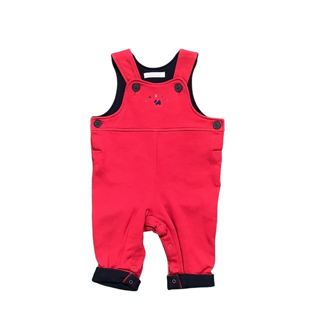 刺繍入りオーバーオール