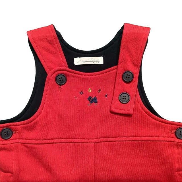 刺繍入りオーバーオール