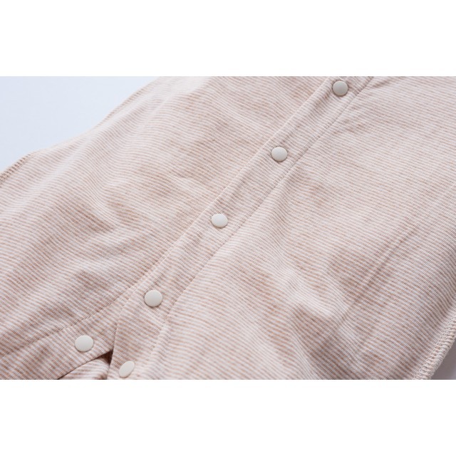 オーガニックコットンロンパース型肌着