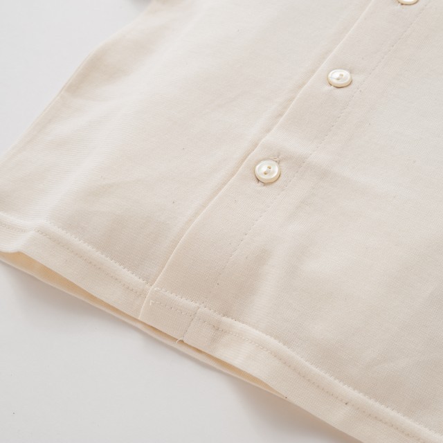 オーガニックコットンangel刺繍ブラウス