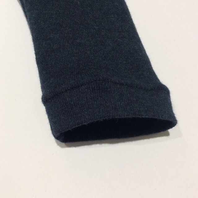 オーガニックコットン草木染デニム調スカート付パンツ