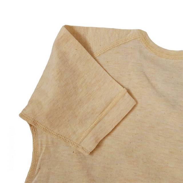 オーガニックコットン草木染コンビ肌着