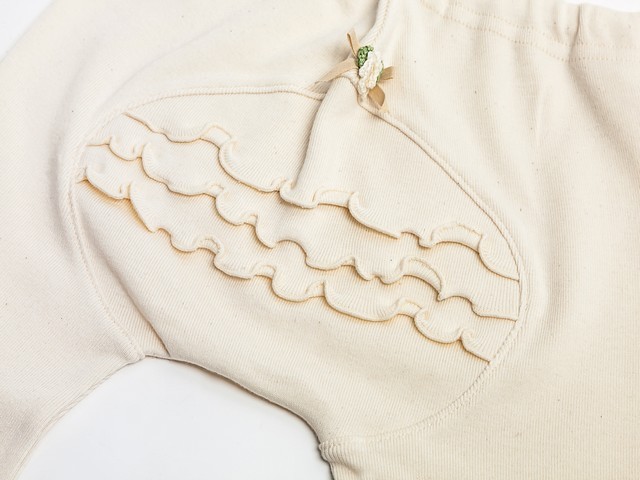 オーガニックコットンおしりふりふりモンキーパンツ