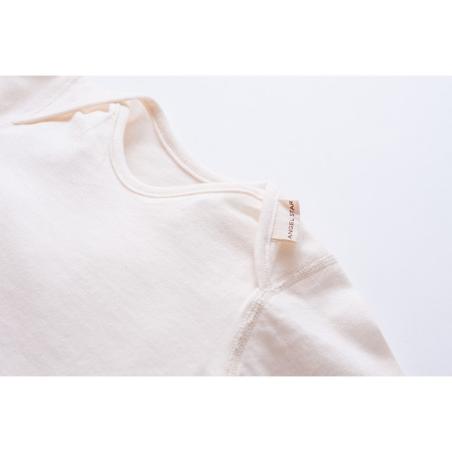 オーガニックコットン長袖Tシャツ型肌着