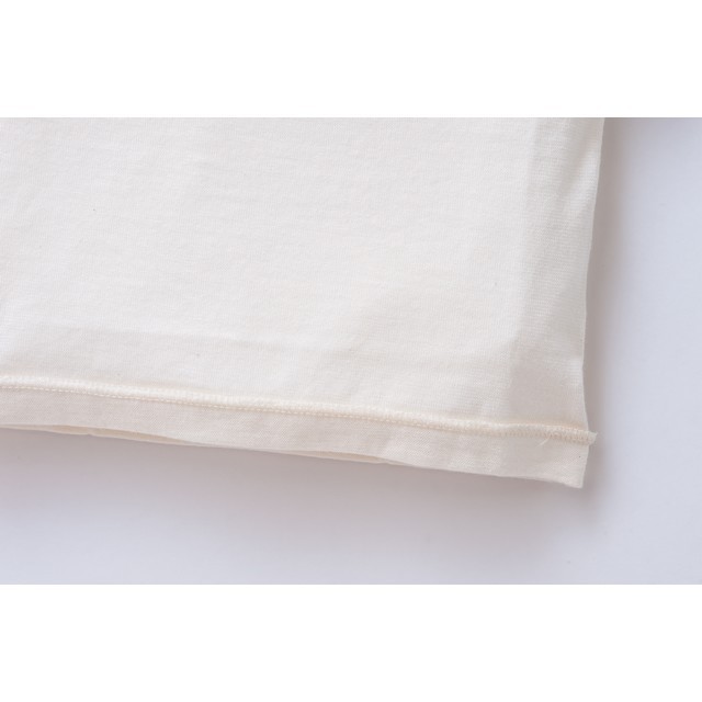 オーガニックコットン長袖Tシャツ型肌着