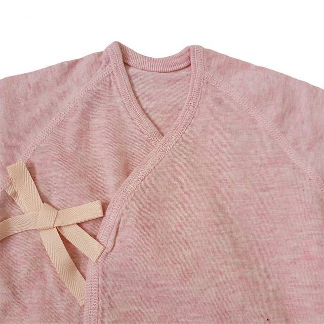 オーガニックコットン草木染短肌着