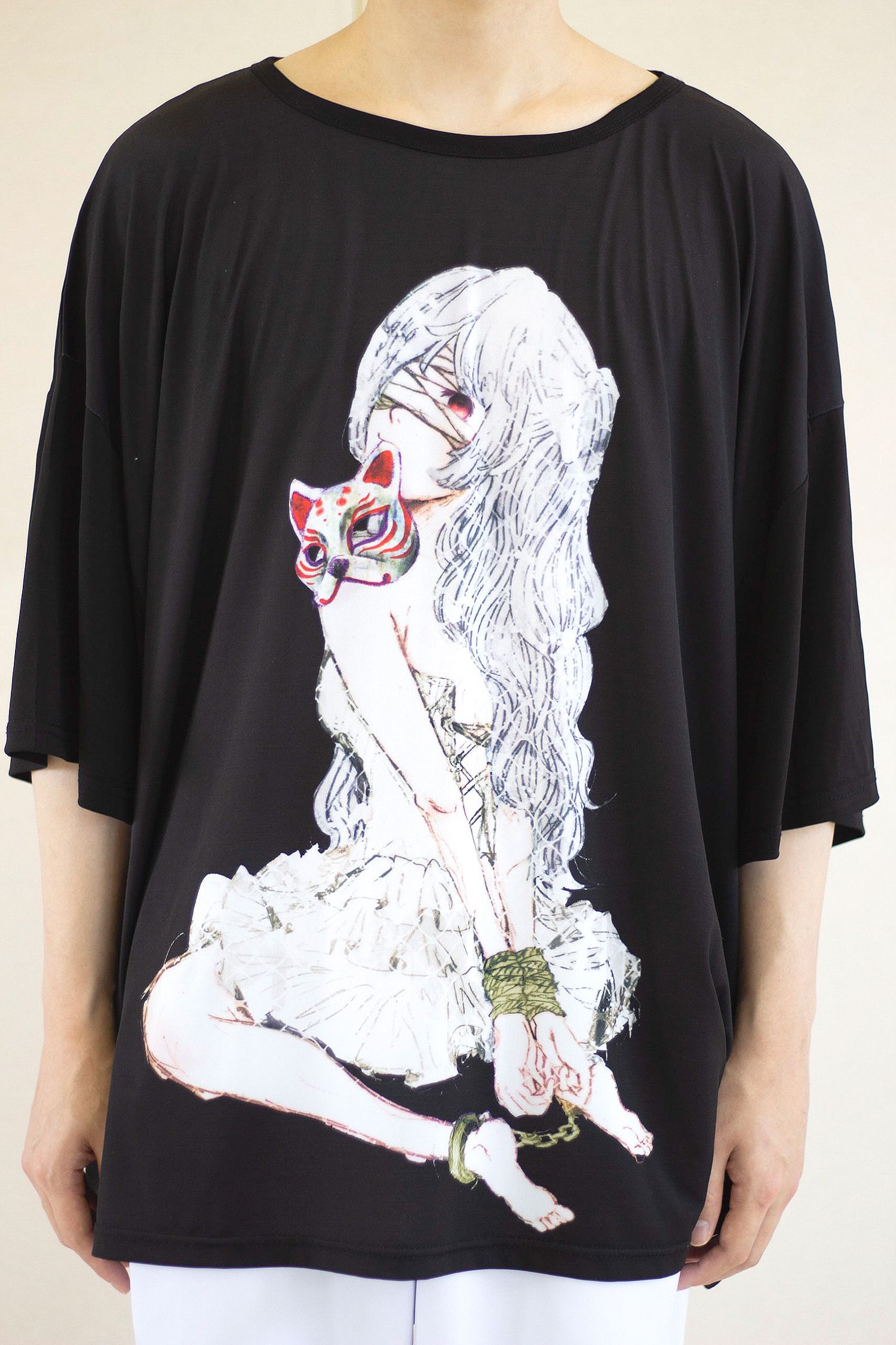稲荷兄弟×ankoROCK ダーティー稲荷ガールズ『凌』監禁Tシャツ