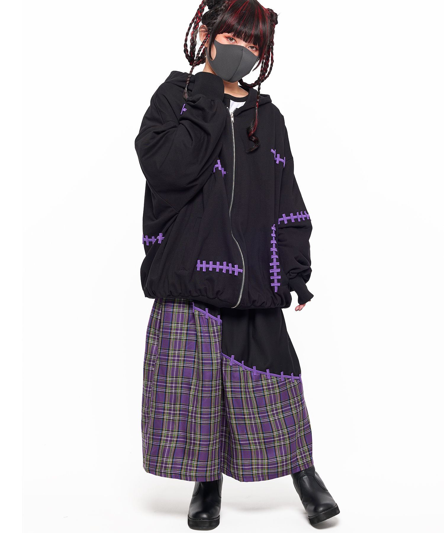 しにがみ移植ロングスカート ankoROCK(アンコロック) メンズ  