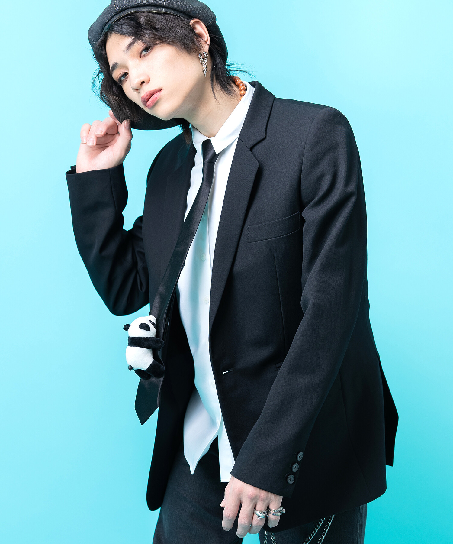 TEDDY ankoROCK ワンタッチネクタイ / メンズ レディース ユニセックス