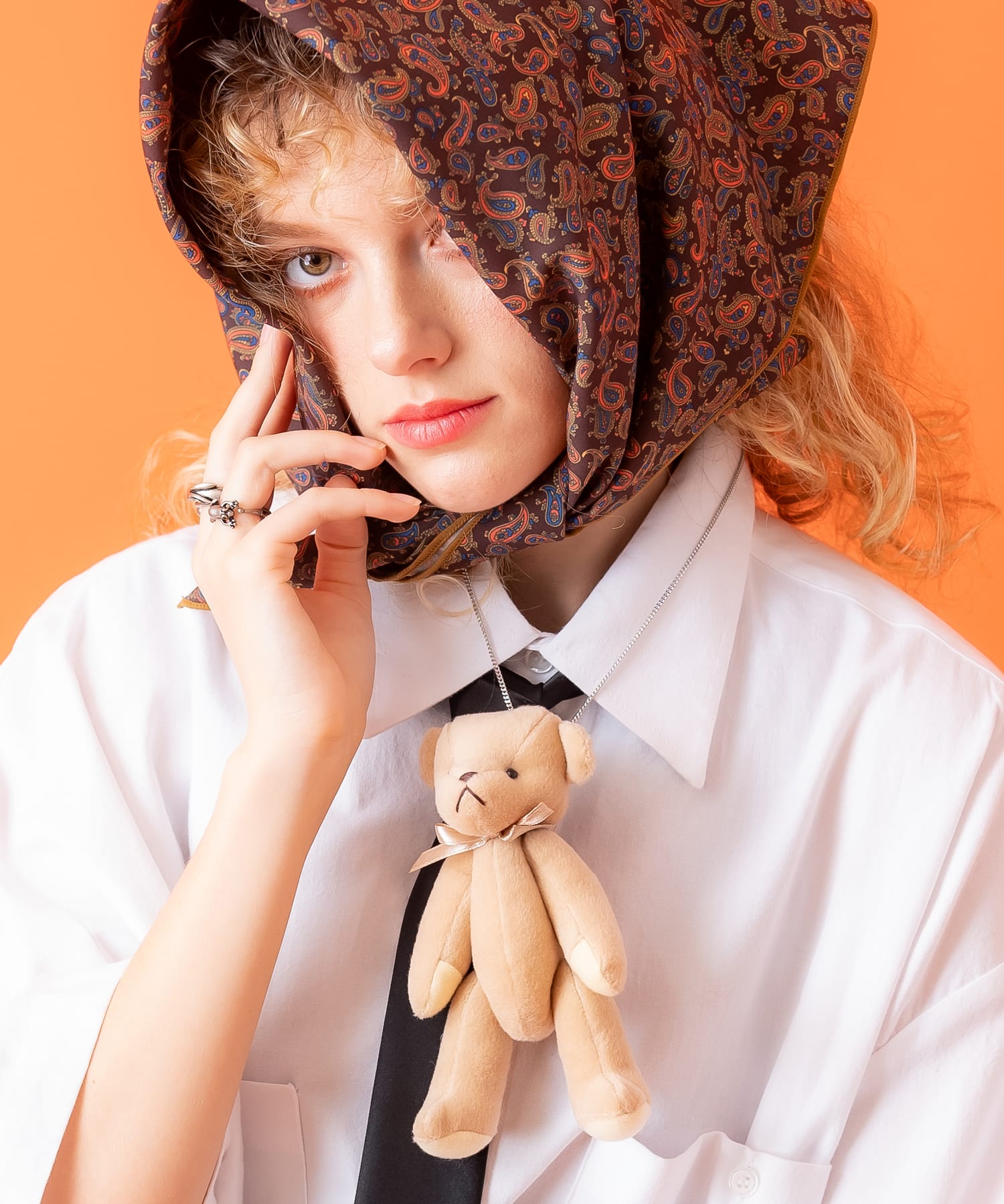 ankoROCK テディベアぬいぐるみネックレス