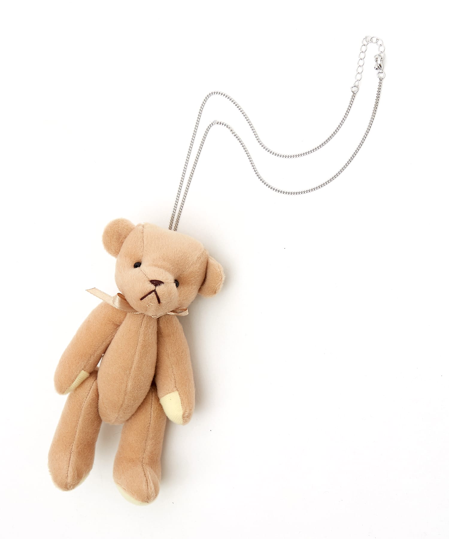 テディベアぬいぐるみネックレス / (50cm チェーン) メンズ