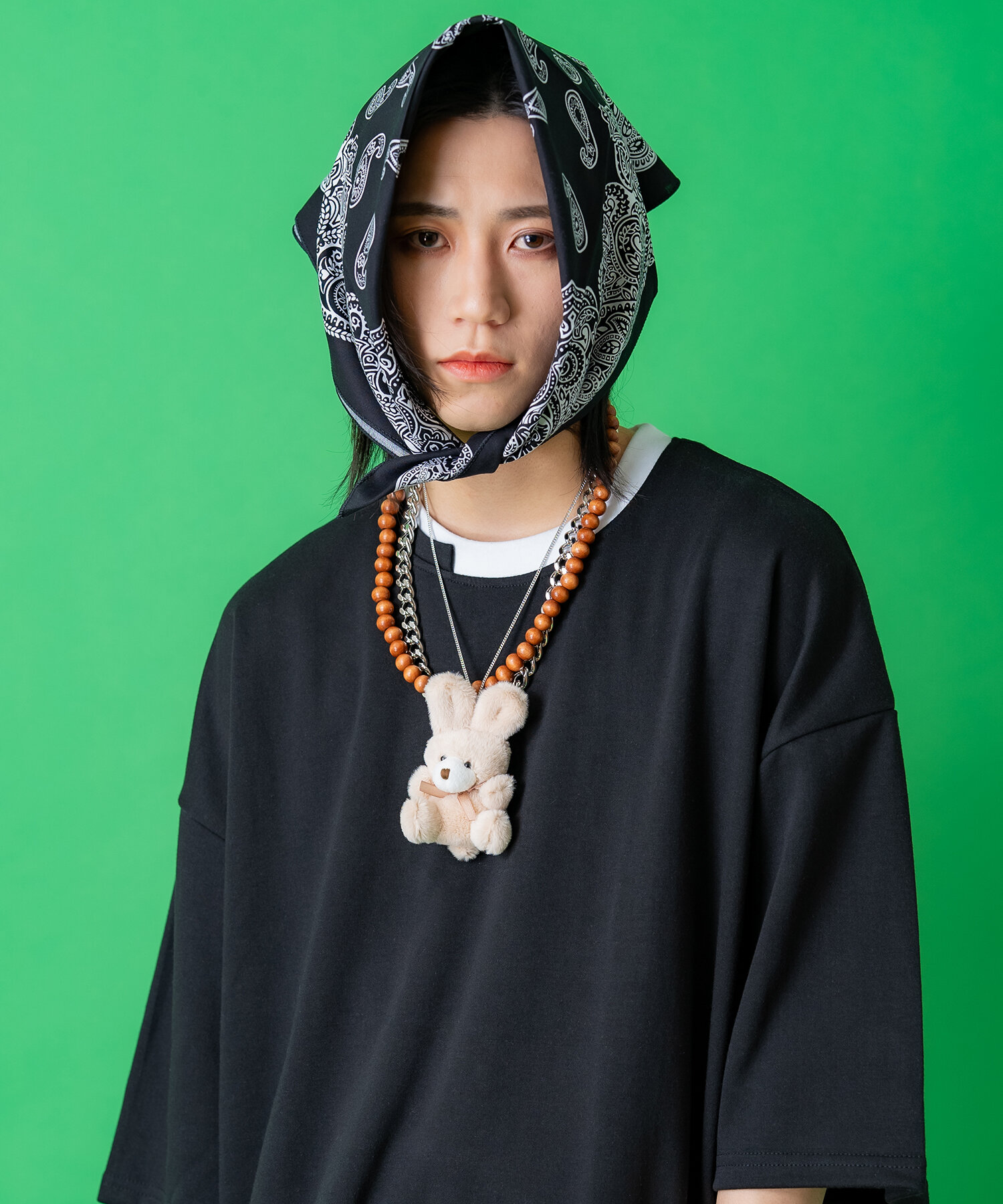 どうぶつのぬいぐるみネックレス / (50cm チェーン) メンズ レディース