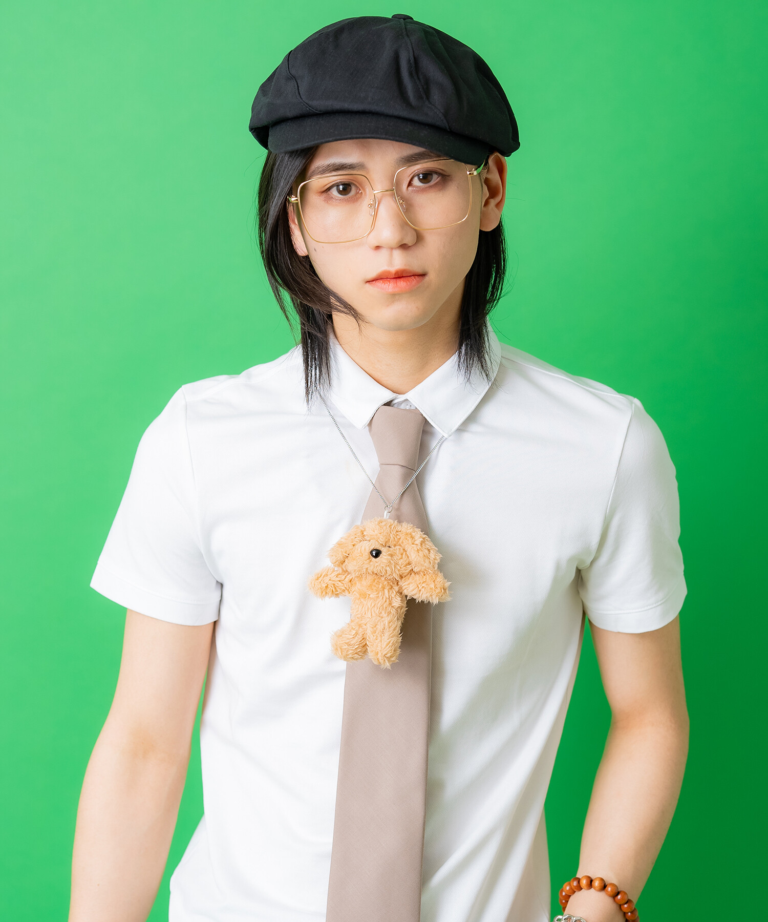 どうぶつのぬいぐるみネックレス / (50cm チェーン) メンズ レディース
