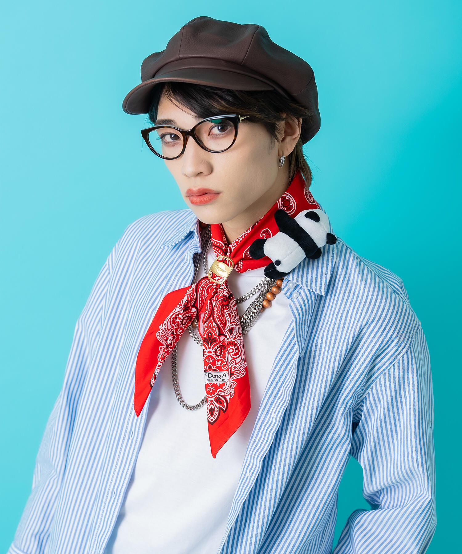 TEDDY ankoROCK ペイズリーバンダナスカーフ / メンズ レディース ユニ