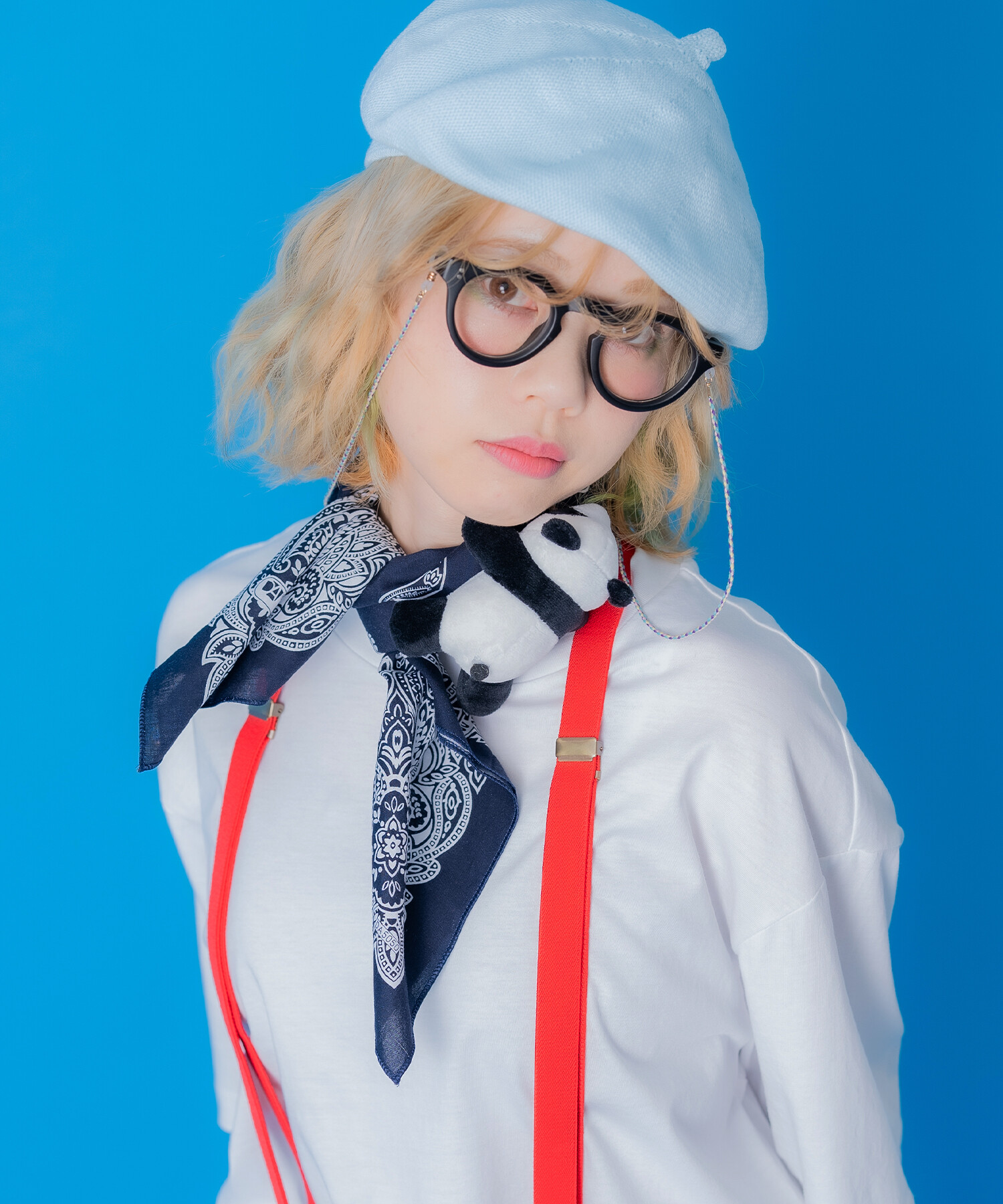 TEDDY ankoROCK ペイズリーバンダナスカーフ / メンズ