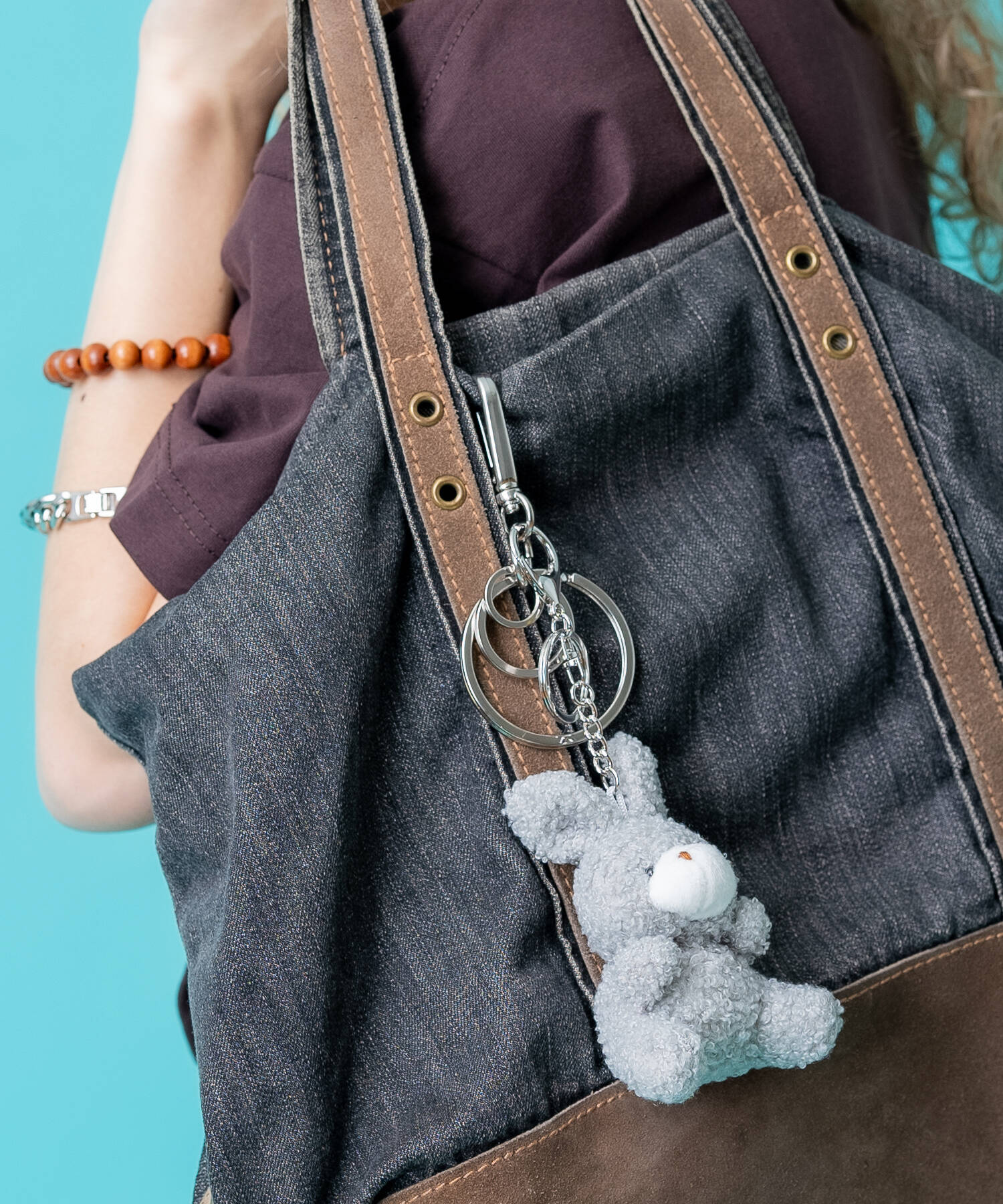 TEDDY ankoROCK キーリング