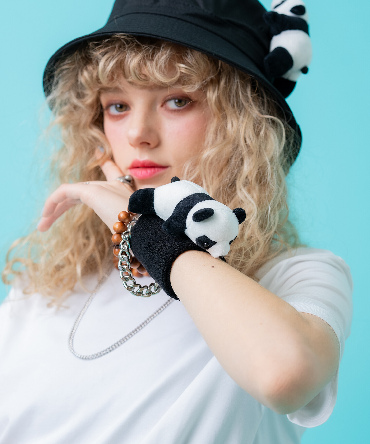 TEDDY ankoROCK リストバンド / メンズ レディース スポーツ タオル