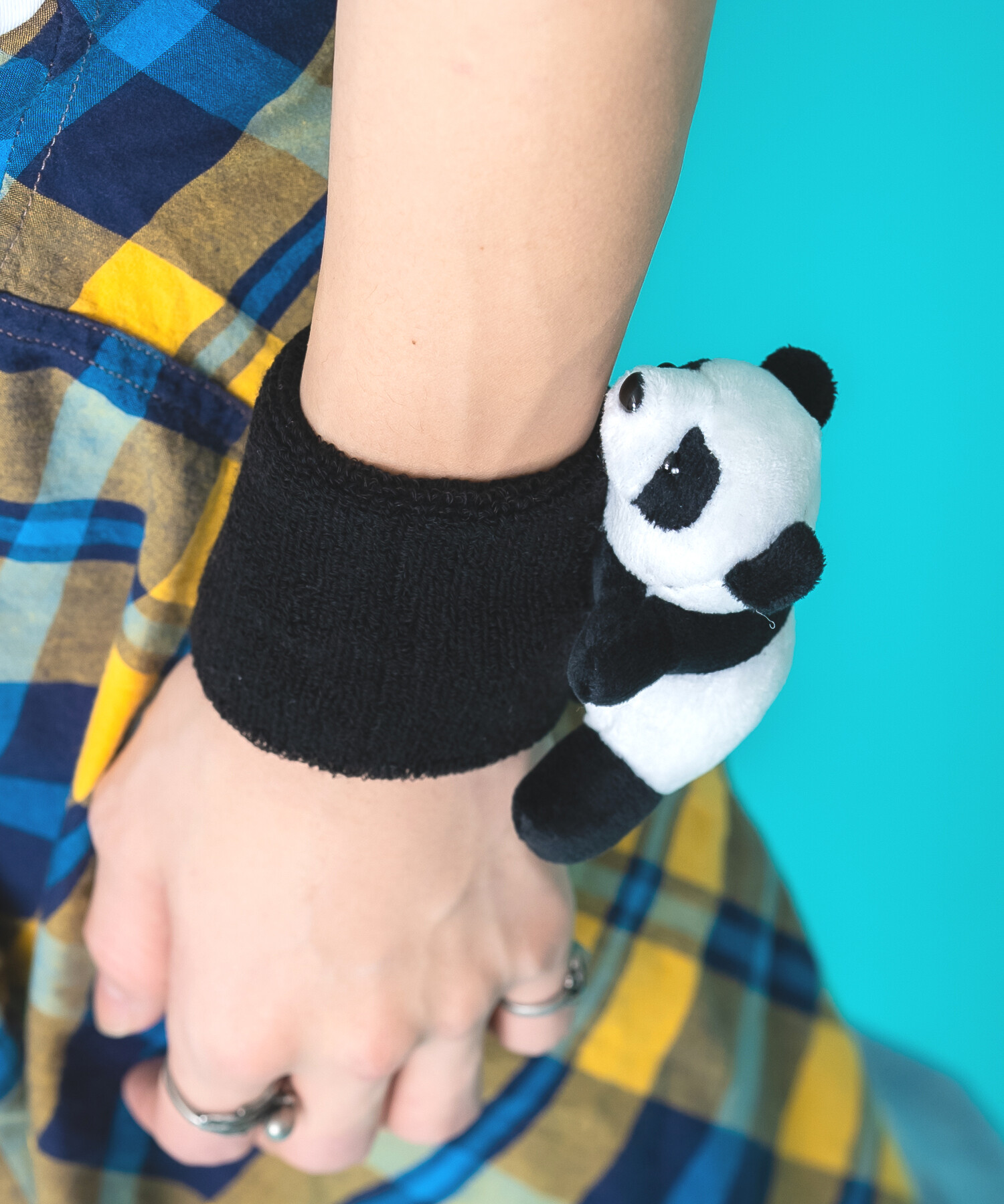 TEDDY ankoROCK リストバンド / メンズ レディース スポーツ タオル