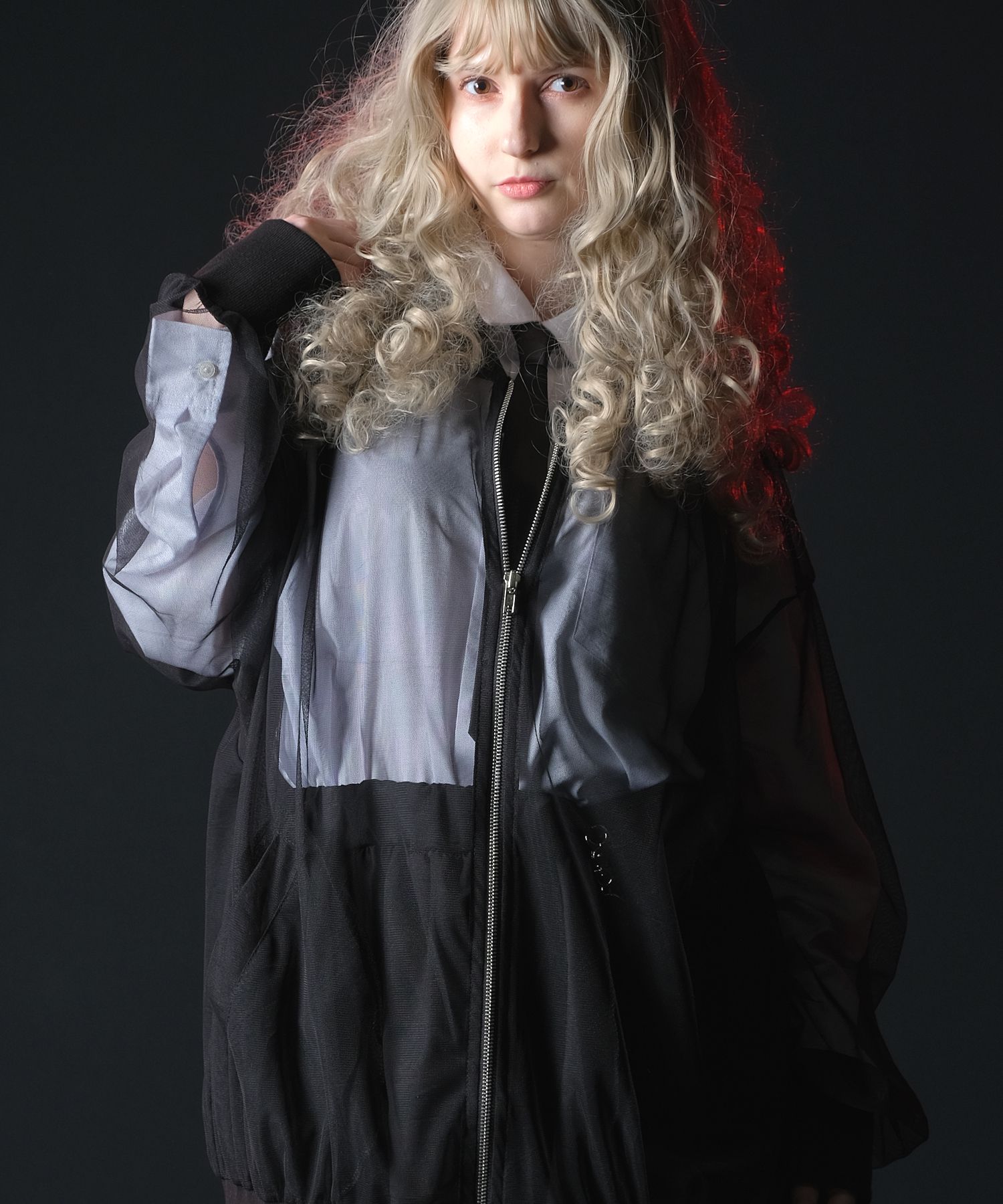 ダブルフードパーカー -オーバーサイズ- ankoROCK(アンコロック